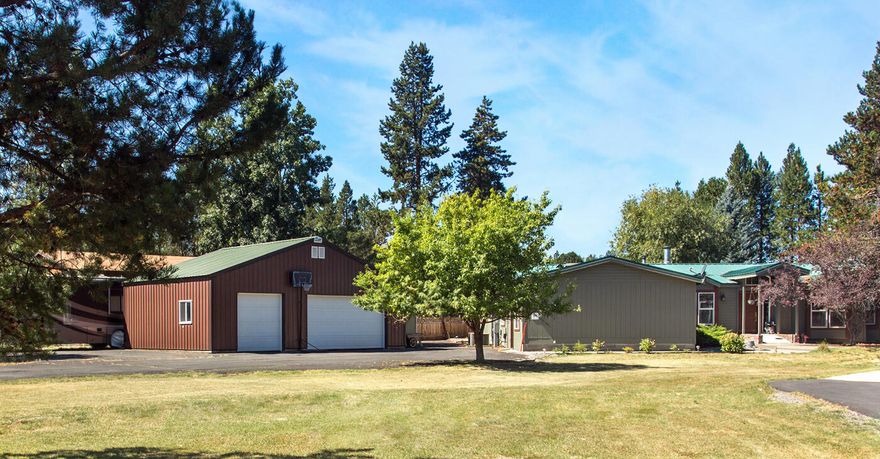 Wonderful great room design on the canal with direct access to the Deschutes River. Home is placed to take in the best views of the water with a large deck for summer relaxation. Kitchen has newer appliance and a Jenn-Air cooktop. Huge Main Suite has a large walk in closet and soaking tub with lots of natural light.  large craft room, and a lot of storage. Home sits well off the road and has plenty of room for R/V with hookups. Detached 864sf 3+ car Garage/shop for all your toys, plus a good sized garden shed. This is the perfect home to take advantage of the Central Oregon outdoor lifestyle. Right out the front and back door!