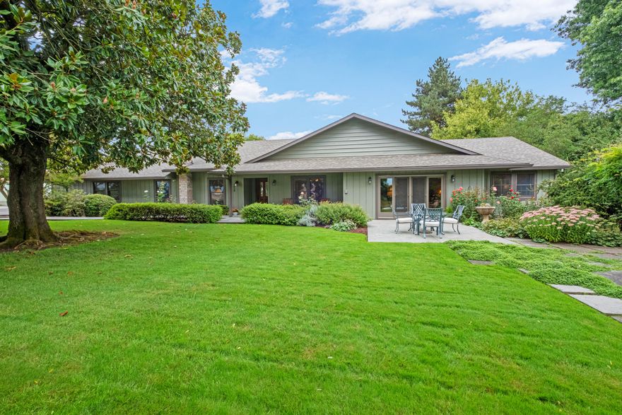 Two nicely remodeled homes on 17 acres near St. Paul & historic Champoeg with prime Woodburn & Amity silt loam soils and full water rights. Fully fenced with landscaped grounds, gardens, multiple shops, barns & newer shed w/220 power & RV hookups. Former dairy with versatile outbuildings for animals, storage, or farm use. The third 2 bed 1 bath house has been converted to an office. This unique farm will provide you with an abundance of opportunities.