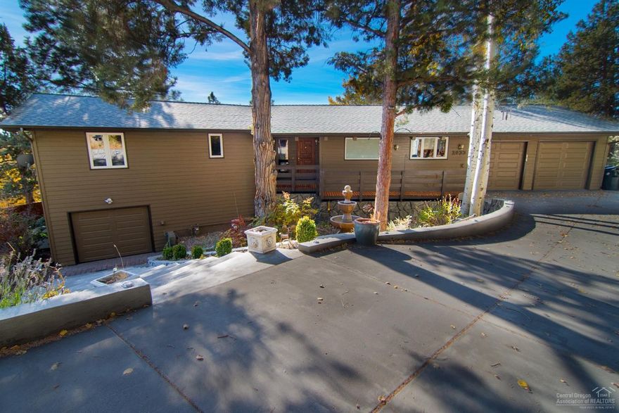 Mt Bachelor & Tumalo Mtn views! Some features include a huge deck off the main level w/a large Hot Springs Grande salt water hot tub, 4 bedrooms w/a main level master, 3 bathrooms, office/den, mud/utility room, abundant storage, new roof, new interior/exterior paint, new driveway, double car garage w/epoxy floors, RV or boat parking, garden area, and much more! Check out the additional features page attached.