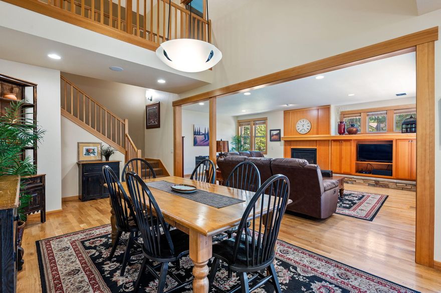 This exceptional Fremont Crossing townhome is located in the heart of Sunriver Resort. With 2,249 sq ft of thoughtfully designed living space, featuring an open great room w/ a cozy gas fireplace, vaulted ceilings, hardwood flooring, and newer carpet. And new updated kitchen appliances, perfect for entertaining! Two bedrooms are large en-suites, offering privacy & comfort, and a 3rd bunk room & full bath. Enjoy the Hot Tub & Barbeque on the private deck along with a spacious 2-car garage for all your outdoor gear. The HOA dues include landscaping, exterior care, & snow removal. Whether you're looking for a 2nd home, or short-term rental, this home offers exceptional versatility! Currently managed by Sunriver Resort, your guests can enjoy Golf play! Ideally located close to Sunriver's Village shops, dining, SHARC Pools, bike & walking trails, the Deschutes River & just a 20 minute drive to Mt. Bachelor. A turnkey opportunity in one of Central Oregon's most beloved resort communities!