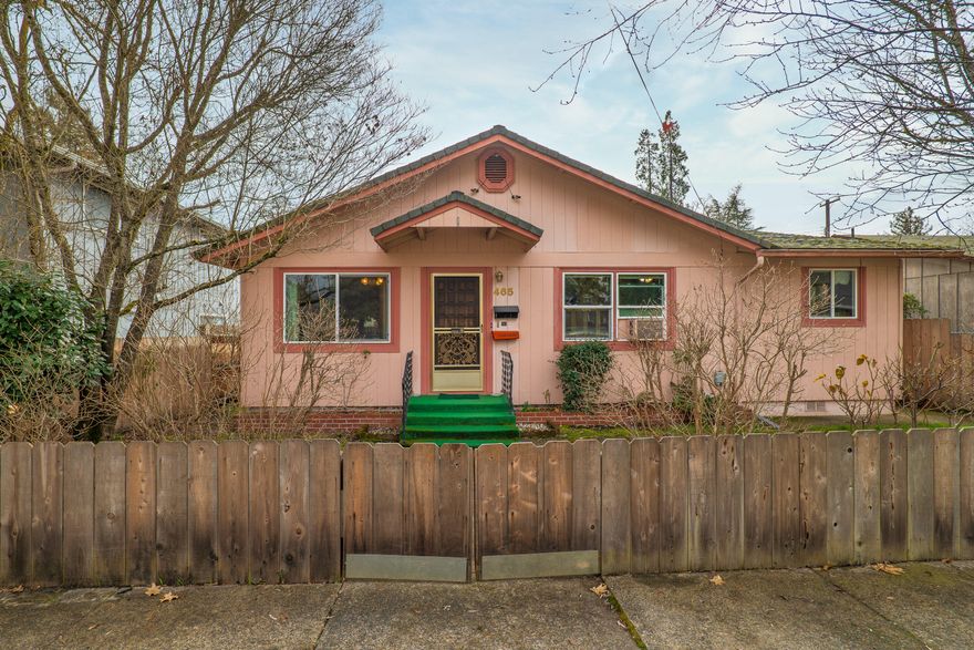 Back on the Market at no fault of the property. Step back in time with this charming 1960s gem, hitting the market for the very first time! Located within walking distance of downtown Grants Pass, this 3-bedroom, 2-bathroom home is a true time capsule, offering a glimpse into an era of timeless design and character.

From the moment you arrive, you'll feel the history in its original details, lovingly maintained through the years. The thoughtful layout provides comfortable living spaces, while the mid-century charm is ready to be preserved or reimagined. Out back, a quaint yard with a gazebo invites you to unwind or entertain, creating the perfect blend of nostalgia and modern living.

A standout feature is the oversized garage with coveted alley access—ideal for extra storage, a workshop, or a creative space. Whether you're a collector of vintage charm or eager to make this home your own, this rare opportunity is not to be missed!