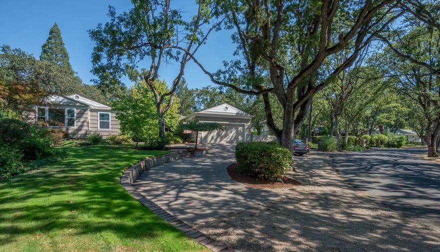 An entertainer's dream home tucked away on a very quiet area of E. Main, just minutes to the Rogue Valley Country Club, Hoover School & Holmes park. In a great location of Old E. Medford is this beautiful gem on a .58 acre lot w/ a completely remodeled 2762 sq. ft. home. Once at the home, you're greeted by gorgeous grounds w/ a circular drive-way. This pristine home offers 3 bds, 3 full baths, an office & family room. In the kitchen you'll find oak hardwood floors, granite countertops, pull out cabinets, 2 ovens, 2 dishwashers & a large island. The master is very large w/ new carpet, an oversized walk in closet & a roomy master bath w/ double vanities & double shower heads. The backyard is beautifully landscaped & very private & hosts an in ground pool, a water feature w/ a waterfall & pond, a hot tub & an enormous covered entertainment pavilion that hosts a BBQ, sink, grill, flat screen TV & a 1/2 bath. Also, a full size basketball court w/ lighting & an oversized runway for RV parkin