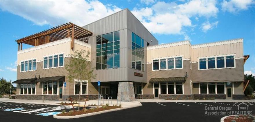 760 Professional Building is the first Gold Leed certified building in Central Oregon. This makes being in the building more pleasant, healthy and allows for CAM Charges of only $.31 per SF per month including utilities. Built in 2007 and located in the heart of NW Crossing, the ME zoning enables the building to accept a wide variety of uses. As an example, the top floor could easily be converted to a high end residential unit, the second floor can be medical uses, with the bottom floor retail and office.