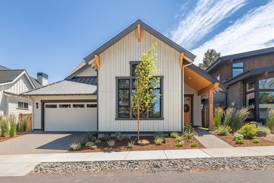 Now $849,000 - Priced to Sell! Discover this Modern Farmhouse Retreat in Sisters, Oregon. Built in 2021 by Curtis Homes, this 1,800 sq. ft. energy-efficient home offers 3 beds, 2 baths, and an open-concept layout with quality finishes throughout. Enjoy a sun-filled great room with vaulted ceilings, stone gas fireplace, and custom workstations. The kitchen features quartz counters, stainless appliances, and ceiling-height cabinetry. The primary suite offers a walk-in closet, spa-style shower, and private deck access. Step outside to your backyard oasis with lush turf, gas fire pit, flower gardens, water feature, and built-in seating — perfect for year-round entertaining. Located near forest trails, parks, coffee shops, live music, dining, and vibrant downtown Sisters. A rare find in a sought-after neighborhood — don't miss this opportunity! Schedule your private tour today.