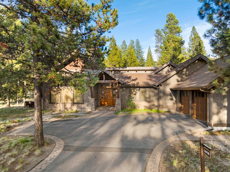 Welcome to effortless luxury and timeless design in this 3-bedroom, 4-bath home in Caldera Springs. Built by highly regarded Sun Forest Construction, the home offers meticulous craftsmanship with a thoughtful floorplan. The single level design features three bedrooms, each with their own en-suite bathroom for comfort and convenience. Two suites offer access to outdoor living. The primary bathroom is complete with a spa-like tub and dual sided gas fireplace that can be enjoyed from the bedroom or the bathroom. The east-facing back patio offers morning light that invites all day enjoyment and features a hot-tub and BBQ. Additional patio space sits off of the great room. Sold furnished, this home is ready to be a turnkey vacation rental or suitable for everyday living with its function layout. Oversized 2-car garage. Close access to the Caldera Springs Lake House, 9-hole golf and Quarry pool & fitness. Owners will enjoy access to the new Forest House and more community amenities.