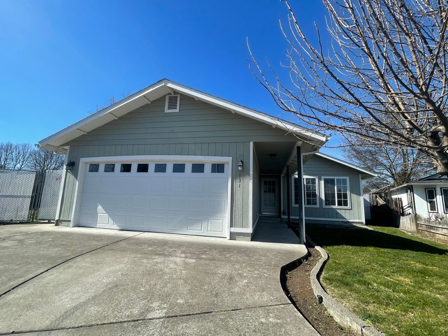 Location! This beautiful 3 bedroom 2 bathroom home has just been remodeled by the owner. Located in an extremely desire area of Central Point (Forest Glen Subdivision). Tucked away in the end of a quiet cul-de-sac. The lot is huge with a beautiful backyard that opens to open land behind the backyard offering extra privacy. Huge RV parking area with an RV gate. The seller recently installed all new flooring, interior paint, brand new garage door opener & garage door, dishwasher, plus more. School district 6, close to town and the I5 freeway makes this location convenient to everything. Mature trees, landscaped front & back yards with timed sprinklers. Forced heating/air conditioning + gas stove for extra heat. This is a wonderful floor plan. Enter the home & enjoy vaulted ceilings, 2 solar windows, Large front windows, dining area, large kitchen, covered back porch perfect for BBQs, and the lot is large enough to add a pool/shop. All this plus there's a finished attached 2-car garage.