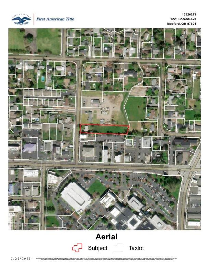 Prime Commercial Development Property. Zoned C-S/P so office space or MFR 30 multi-family development. Desirable area with proximity to shopping, health care, parks & schools, There is an existing 1176 square foot home which provides some income prior to development. Surrounding properties located on McAndrews are mostly office space. Value is in the land!