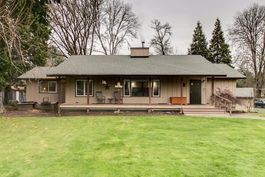 Meticulously maintained, EFU zoned farmland and the water to go with it. Coveted Rogue River and Dutcher Creek water rights, Dutcher Creek frontage and seasonal pond. Irrigation equipment included. Huge Ag. building, approx. 2300 square feet, with two large bay doors (approx..12 and 14 feet) with workshop, meat cooler, 2 storage sheds, and a detached over-sized two car garage. The spacious 1776 sq/ft, 4 bed 2 bath ranch style home is tucked in the back corner of the property for added privacy. All information deemed accurate, but not guaranteed & subject to change. Buyer and Buyers Agent to perform due diligence. Listing agent related to seller. Call today for more information. NO OWNER CARRY OPTIONS.