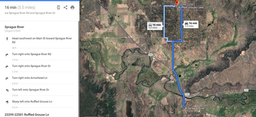 Klamath Forest Estates -First Addition - Land