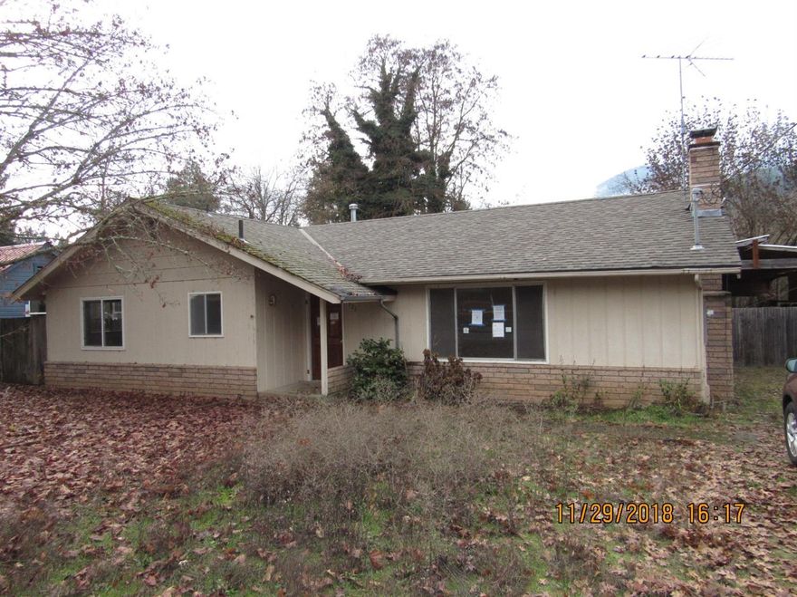 This property has lot of potential. There is ample square footage and an over-sized lot. It does need TLC.