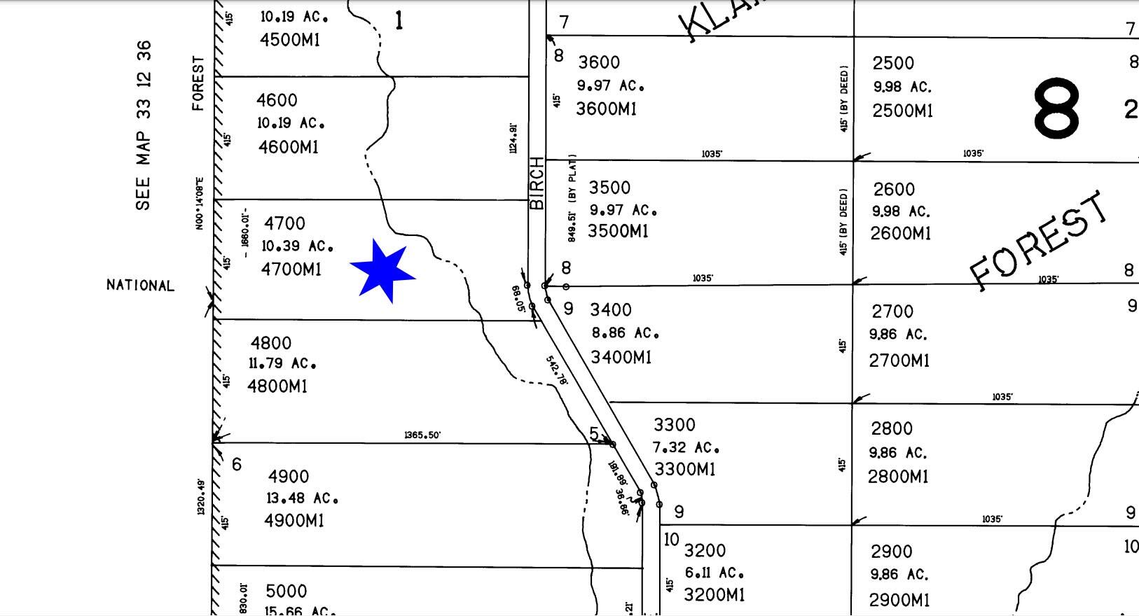 Klamath Falls Forest Estates -Sycan Unit - Land