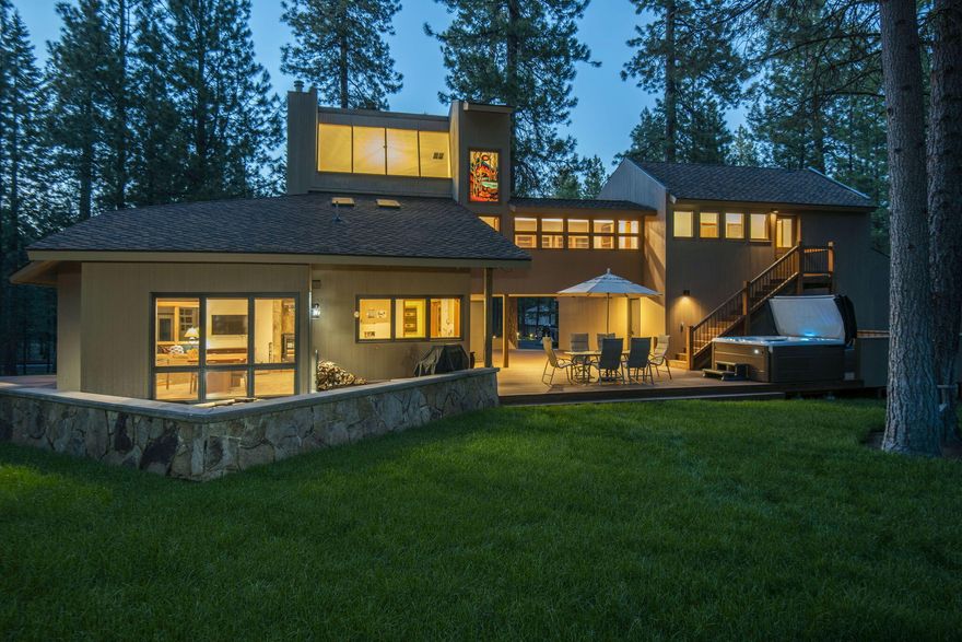 Welcome to your mountain oasis, a fully furnished turnkey Golf Course home in Black Butte Ranch. This home offers a lifestyle of unparalleled comfort and convenience. Relax your days away on the beautiful private deck looking out towards the 12th Fairway of Glaze Meadow Golf Course. With too many upgrades to mention (see attached docs for upgrade list), including a meticulously designed landscaping, all new decking, new 40 year roof, all new kitchen and laundry in the process of completion. This residence is more than a home-it's a lifestyle. THERE IS A PLACE... Black Butte Ranch is a gated community that offers a relaxing refuge, with several dining options, 6 swimming pools, 2 championship golf courses, 19 tennis & pickle ball courts, 18 miles of paved bike paths, horseback riding trails and stables, sports complex, rec room, disc golf, basketball courts, hiking trails, fishing & so much more.