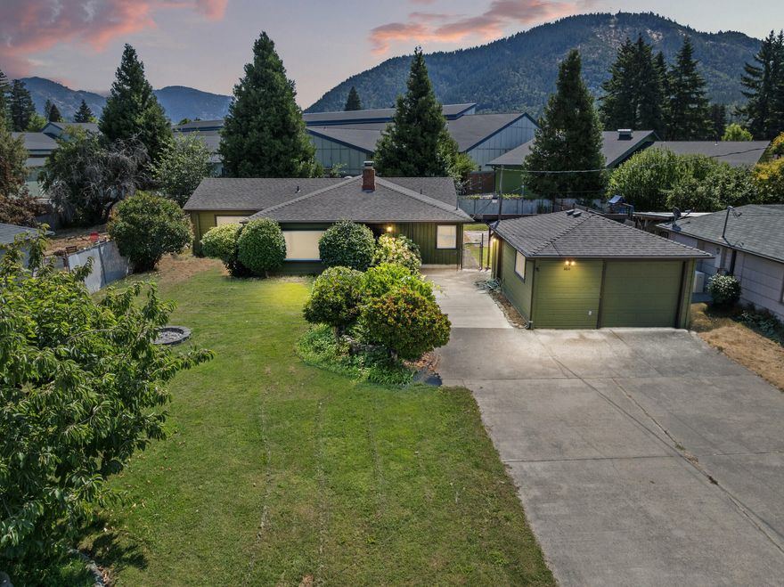 Motivated Seller!
Tucked away on a spacious 0.24-acre lot, this sweet 3 bed, 2 bath home is full of charm and character. From the green grass and fruit trees to the detached garage and well, there's plenty to love. Inside, you'll find warm touches of craftsmanship that make it feel like home. Peaceful, private, and ready for its new owner!