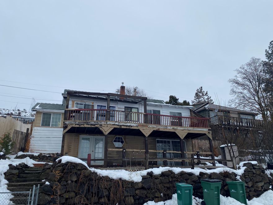 VIEW OF LAKE EWAUNA, View of the mountains, etc.  This duplex has an upper unit that is a two bedroom and a bottom unit that is a 576 sq ft studio.  A must check it out. The top unit is renting for $1,050. and lower unit $900.
