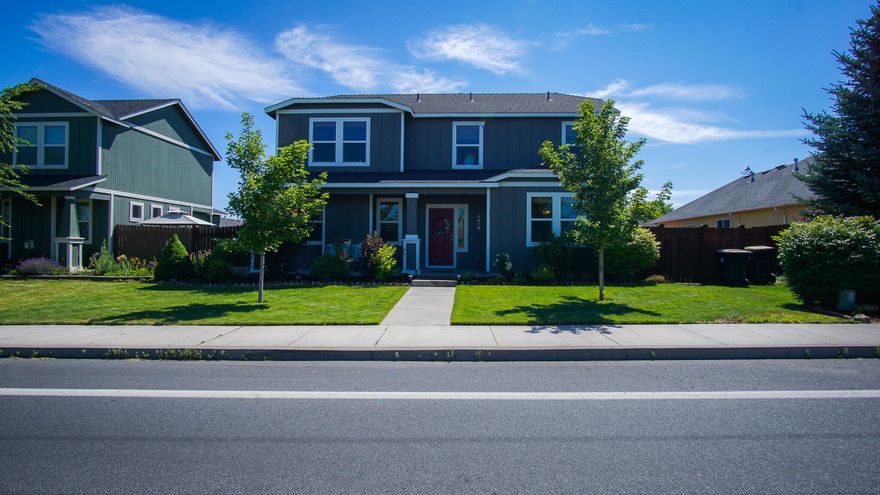 Do not miss this 3 Bedrooms 2.5 bath home with a bonus office/potential 4th bedroom featuring mountain views! The inviting living area with a gas fireplace compliments the spacious kitchen and oversized dining area. This property is fully fenced with alley access and has parking for an extra vehicle or a boat. Recently updated dishwasher, refrigerator, carpet and exterior paint. Located a short distance to shopping, dining and easy access to Bend this home has it all!