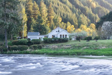 Tiny photo for 27277 Lower Smith River Road, Reedsport, OR 97467 (MLS # 220211864)