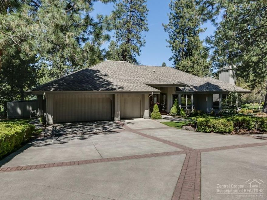 Beautifully appointed single level home on over half an acre situated at the end of cul-de-sac in gated Mountain High. This home is meticulously kept. Large windows in living/dining look out to mature landscaping and lush greenery. Back deck has room for entertaining along with built-in spa. Expansive master suite features easy access to outdoor spa, his and her custom closets and a wonderful separate office space. 3 car garage has plenty of storage and large pull down attic space. This won't last long.