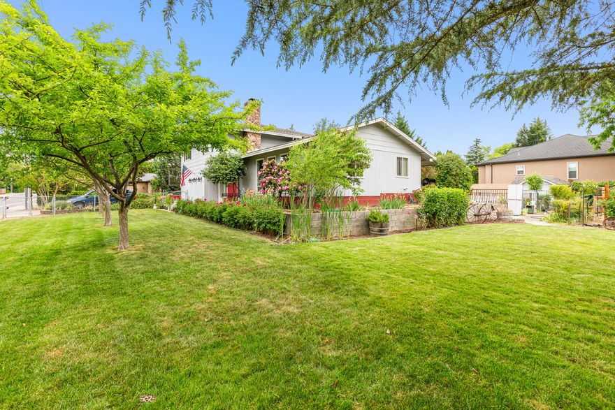 Incredible home in Lone Pine school district on a huge corner lot, just under a half acre! This spacious home sits at 2391 sqft and has 3 bedrooms, with the option of using the 4th room as an additional bedroom, den or playroom! Along with RV parking, a solar heated in-ground pool, huge shop and solar heating & air, this property is nearly completely self-sustaining! The kitchen is open and bright, equipped with stainless steel appliances. Primary bedroom offers two closets and a spacious private deck overlooking the yard and built-in pool! All other bedrooms are good sized, equipped with walk-in closets, with the additional room equipped with a back slider! This lot also includes ample storage space on all levels, a large 12x34 RV garage/shop with an attached carport, a 2-car garage, and solar hot water heater. The well on the property is perfect for outdoor irrigation for the expansive yard and beautiful garden! Don't miss the chance to view this home today!