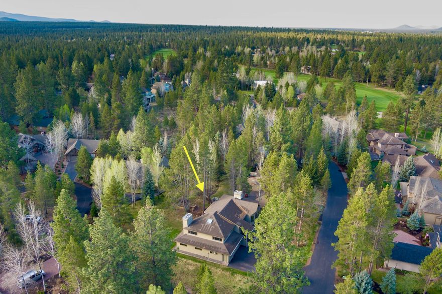 Discover your Sunriver home in the coveted ''Winners Circle'' neighborhood on Tournament Ln. This large, corner lot boasts the best of both worlds - relaxation and recreation. Situated across from the Woodlands golf course & just minutes away from national forest & the nearby North Pool, this home is perfect for nature lovers & outdoor enthusiasts! Unwind in the new hot tub or relax indoors w/ the open concept kitchen & great room. The cozy reading nook, vaulted tongue and groove ceilings & large windows add to the ambiance. New HVAC, updated kitchen, gas fireplace, new gutters & driveway have all been added to this home. Newly remodeled $100K deck w/ composite decking on both levels & a covered roof addition provide a perfect outdoor living space for any weather. With so many features & endless potential for customization, this home is perfect for a primary residence, second home or vacation rental. Make this stunning property your own and start living your best Sunriver life today!