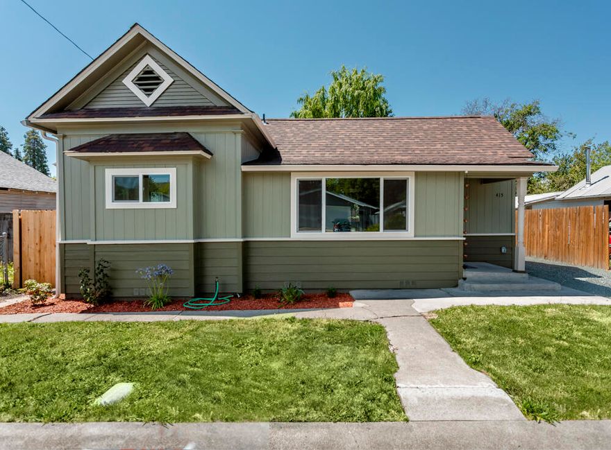 FIRST CLASS from Top to Bottom. Complete Remodel. Absolutely Beautiful! From Granite Counters, New Stainless Steel Appliances, Self Closing drawers, Luxurious Bath, Fabulous Shower, New Ductless Mini split , New HVAC, Lighting and Floors - This Place has it ALL. You will Enjoy the Ambience in this 2 bedroom 1 and 1/2 bath home. Every Square inch is Gorgeous. Outback is a Separate detached Quarters for your Mother in Law, AIR BNB or Guests ? -This Multi Family Unit ALSO is Exquisite. Full kitchen , Full Bathroom One bedroom ADU...with Granite counter tops and Marble bathroom floor. Attached also is a Washer and dryer room or office.... Completely Brand new and absolutely GORGEOUS as well ! BIG Potential for a private RENTAL , and Great Source of Extra Income. Large Private back yard , RV Access/ Parking . Plenty of Space with brand new Fence.  Nice Old' wood shop for storage or redo yourself. Easy Maintenance and Nice Neighbors.