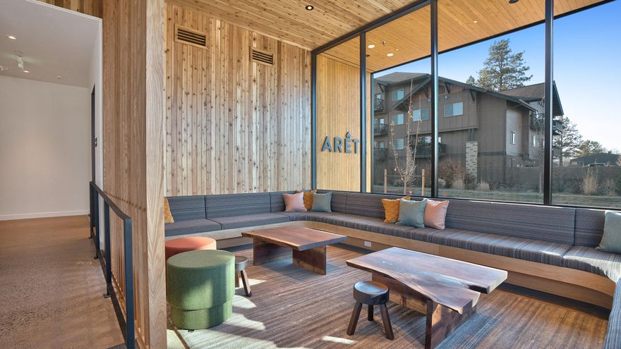 Presenting Arête: a collection of 32 modern condominiums designed for the high Cascades and located in the very heartbeat of Bend's west side. Here, intentional design meets natural finishes in a set of 10 distinctive floor plans throughout the three story building. This specific North Sister floor plan is a two bedroom unit located on the north side of the second floor offering excellent natural light throughout the day. Designed by award-winning Hacker Architects and built by SunWest Builders, these Earth Advantage homes include private decks or patios, personally allocated parking, custom storage options, secure entry, professional property management, and an exclusive community room for hosting, lounging, or working. This unit includes covered parking space #1. Come see us at the model home!