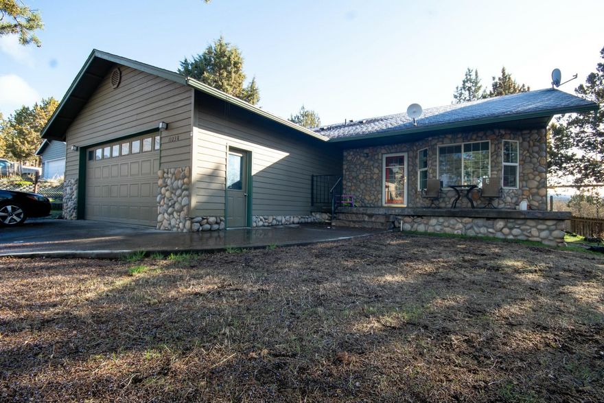 Back on market at no fault to the seller, the buyer could not sell their house. 

Enjoy all that Ochoco West has to offer with this single story 3 bedroom, 2 bath home with cultured stone accents. Open living area, large master bedroom with walk-in closet, fresh paint throughout the home, new insulation put in attic and under the home in 2024. Exterior features include established trees for landscaping, RV and toy parking, a covered front concrete patio, a fenced back and side yard as well as a back deck and storage building!