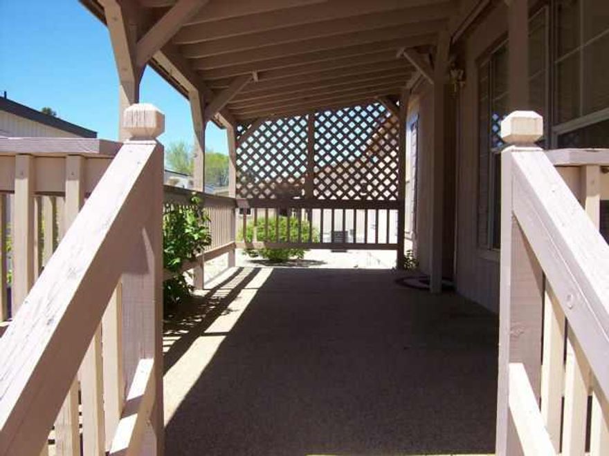 1800 Sq. Ft. Manufactured Home In Well Maintained Park. Space Rent Of $305 Per Month Includes Water/Sewer/Garbage. Landscaping Gravel Surrounds Home Assuring No Grass To Mow. Sale Subject To Buyer Being Approved By Park Which Requires Owner Being 55 Or Older. Lovely Floor Plan Has Open Kitchen, Spacious Family Room And Office In Addition To 3 Bedrooms. Good Natural Light, Appliances Negotiable.New Roof Fall 2009.