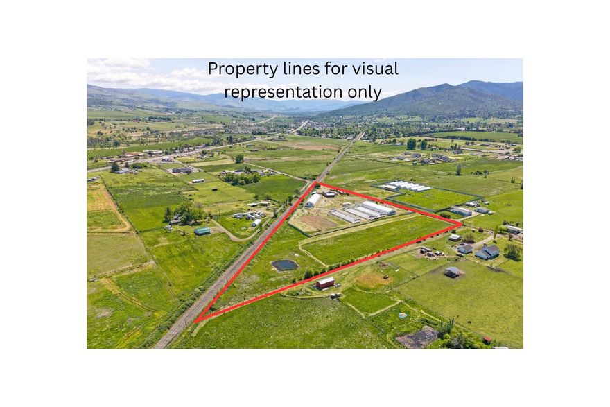 This established cannabis farm in Southern Oregon comes fully equipped with a T2 license & the capacity to produce top-shelf mixed-light flower, light deprivation, & full-term outdoor cultivation. With recently upgraded 3-phase power with 800 amp single phase and ample space on the property, there is potential to add a second Tier 2 license. The 55' x 50' shop is a highly versatile flex space, featuring a 14-foot roll-up door, concrete flooring, dedicated drying systems, a propagation/veg room, product storage, & office. 7 greenhouses are situated on the land—(6) are 6,552 sq ft each; 2 are fully operational & ready for growing, 3 require new skins (included), & one is currently a framed structure. The 7th greenhouse is used for veg. The property also includes (2) 40-foot climate-controlled shipping containers one for cloning, one for storage & a 3rd for equipment storage. If you are seeking an efficient, scalable, & well-equipped cultivation operation in Oregon this is it!