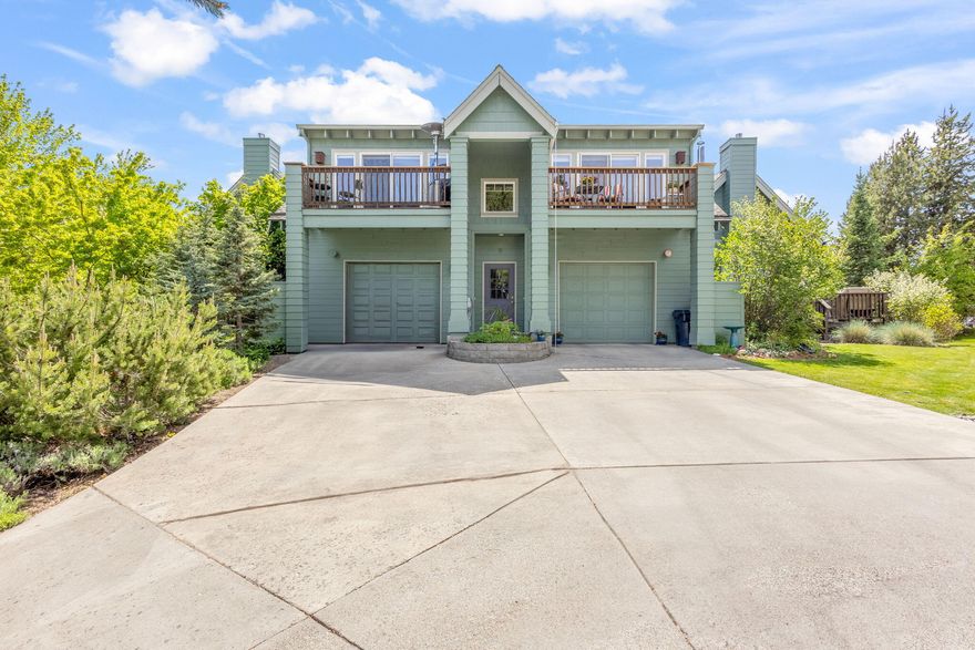 Location, location, location! Light and bright 1-bedroom condo at 78 SW Allen Rd with vaulted ceilings, open floor plan, and cozy gas fireplace. Kitchen offers granite countertops and great storage. Enjoy in-unit laundry, an oversized garage great for gear storage, and a sliding door leading to your private balcony—hear the Deschutes River from your patio! Steps to trails, Bend's surf park, Hayden Amphitheater, Old Mill, Box Factory, and The Pavilion. Low maintenance living with low HOA fees that include water and sewer. Home Energy Score of 10! Don't miss this perfectly located, move-in-ready gem in the heart of Bend. Perfect for weekend getaway or fulltime living! Enjoy everything that Bend has to offer just steps from your condo.