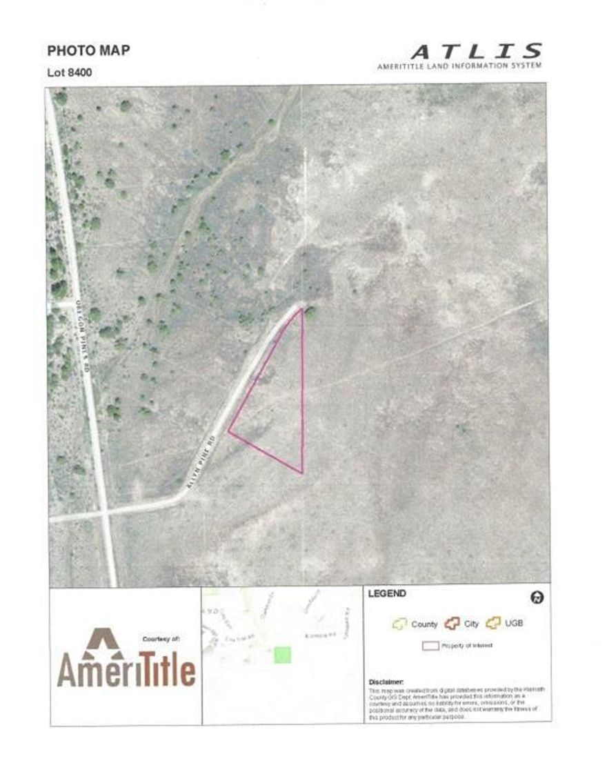 1.48 acres of off grid, remote property in Oregon Pines. 4 wheel drive recommended.