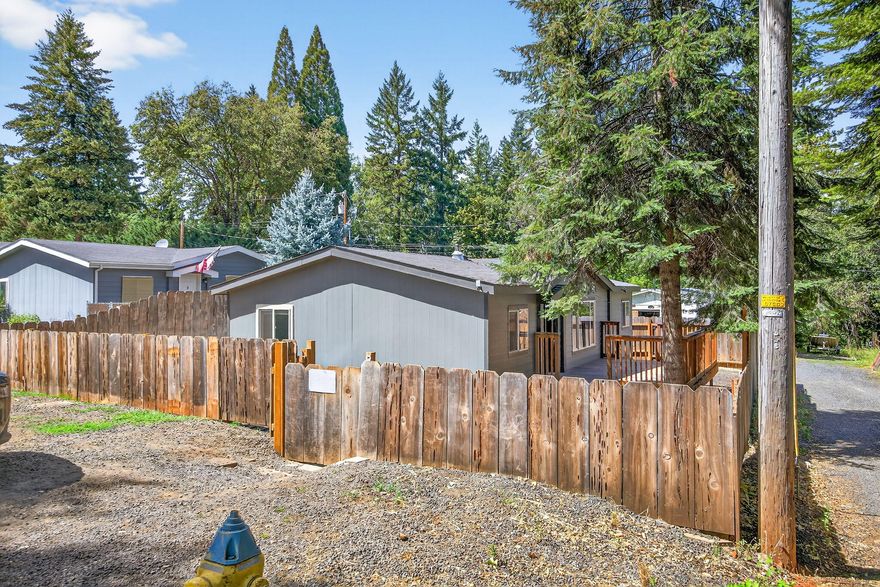 Check out this affordable home in Butte Falls!  Brand new kitchen with new appliances that is quite spacious.  Beautiful granite counters and custom cabinets.  Second bathroom has been completely re-done top to bottom and master bathroom has been re-done except for the shower!  Quality laminate floors throughout the home for easy care.  Out back you will find a shop that is finished and insulated- would also be a great home office.