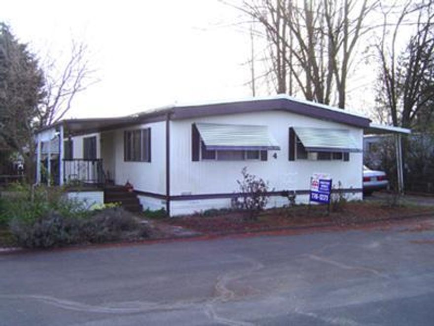 Well maintained home in Talent's Candlewood Park. 2 bedroom, 2 bath, carport and shed. Some appliances included.