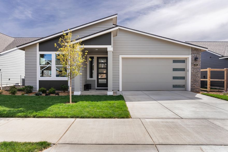 $5,000 buyer incentive Welcome home to NE Bend's newest single story community, Artisan's Village, by award winning local builder, Montevista Homes. Tucked within an established neighborhood with breathtaking mountain views and conveniently located within minutes of schools, medical facilities and shopping, this community is the perfect place to call home. The Charity floorplan features single level living with vaulted ceilings, oversized windows and 8' doors throughout.  This home includes A/c, landscaping, fencing, covered patio, quartz countertops , 42 ''soft close kitchen cabinetry, gas fireplace & sink in laundry.   Ready for Move-in! Grab this plan favorite! Ask about Homes for Heroes. Model home 11-4 Mon, Tues, Fri, Sat, Sun