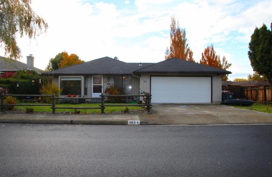 Very clean home with an inground pool in an awesome East Medford location. Tour this home immediately, it will not last on the market. Roomy yard with pool separately fenced. Home has lots of natural light, a large bathroom, and the bedrooms are both good size and have walk in closets. Investors and first time buyers will appreciate this opportunity.
