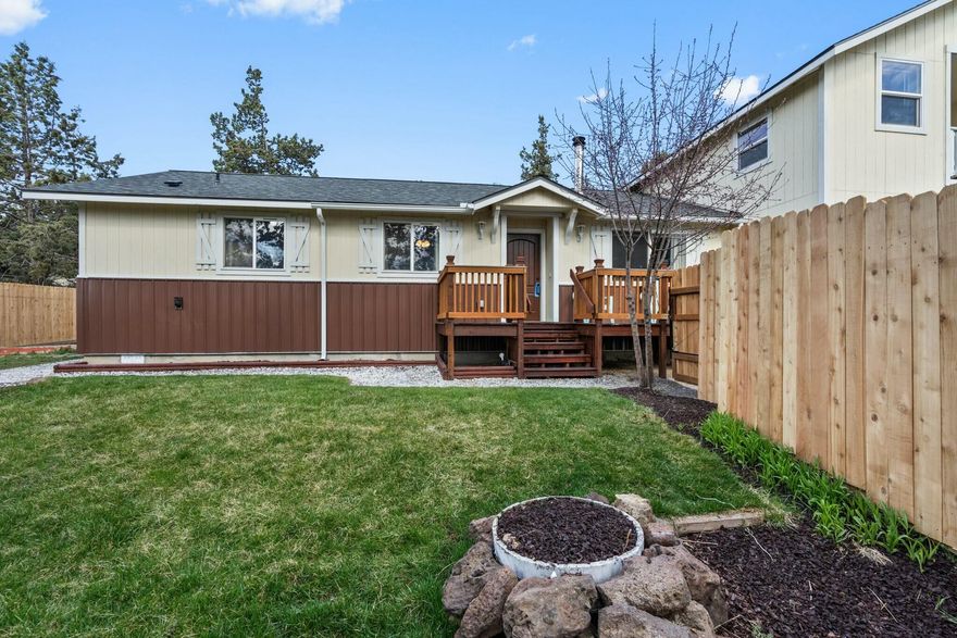 Beautifully updated home on one acre, perfect for multigenerational living! This spacious property features two primary suites—one on the main level and an even larger suite upstairs. Enjoy extensive upgrades, including new flooring, updated kitchen and bathrooms, new appliances, and new enhanced lighting. The exterior boasts fresh siding, trim, new decking, and some new fencing. Stay comfortable year-round with a new ductless heat/AC unit and feel secure with a new security system. With modern touches throughout and plenty of space inside and out, this home is a must-see!