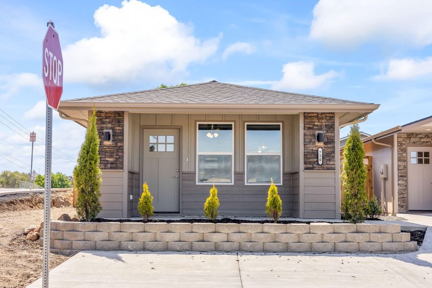 Discover this beautifully crafted 1,296 sq. ft. 3 bedroom, 2 full bath new construction home, where modern design meets everyday comfort. Featuring durable luxury vinyl plank flooring solid quartz surfaces and contemporary cabinetry every detail has been thoughtfully selected. The open layout creates a natural flow between the kitchen, dining and living spaces—ideal for hosting or relaxing. Outfitted with stainless steel appliances as well as washer and dryer, this home is ready for immediate move-in. The spacious primary suite includes a double sink vanity and a walk-in shower for a touch of luxury. Located on a desirable corner lot this home is a smart choice for first-time buyers, investors, or anyone looking to purchase two homes side by side—two like kind models are available next door. A perfect blend of convenience, quality, and potential awaits.