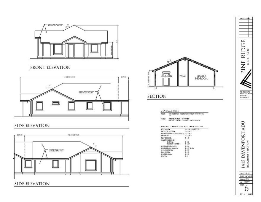 Investors take notice; Income Potential with Two Houses on One Lot. Total Renovation Single level Cottage Style 
with recently built 600 sq ft ADU (2 bd/1ba). A single car garage and additional concrete parking pad. Open Concept Floorplan with Vaulted Ceilings. Kitchen with Gas Stovetop/Range, Stainless Steel Appliances, Built-In Microwave, Quartz Counter Tops and Canned Lighting. Engineered Laminate Wood Flooring. Master Bedroom with walk-in closets and Double Vanity. Lots of Windows for Natural light. Eat, Play, Live in Bends highly desired West Side tree-lined neighborhood; Short walking distance to Restaurants, Shopping, Brewpubs, and Galveston Corridor. Nearby walking paths of Drake Park, Mirror Pond, Columbia Park, and the Deschutes River. Enjoy a short driving route to Mt. Bachelor. Floorplans, Dimensions and Elevation subject to change. Buyer to Verify.