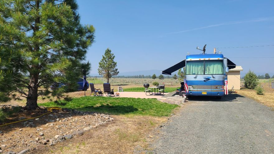 Ready-to-use 0.66-acre lot in Sprague River, Klamath County, Oregon! This improved parcel includes a septic system, municipal water connection, electric with meter, and 20/30/50 amp breakers—ideal for RV use or future home build. Property is surveyed, partially fenced, with a gravel driveway, concrete pad, and storage shed. Located in a quiet area with easy access to outdoor recreation: world-class trout fishing, kayaking, hunting, and hiking nearby. Just a short drive to the Kla-Mo-Ya Casino and Upper Klamath Lake. Enjoy low property taxes and rural Oregon living. Bring your RV or start building right away! Excellent opportunity for full-time residence, vacation getaway, or investment property in Southern Oregon. Improved rural land with utilities is hard to find—don't miss this one! Buyers to confirm intended use with Klamath County Community Development.