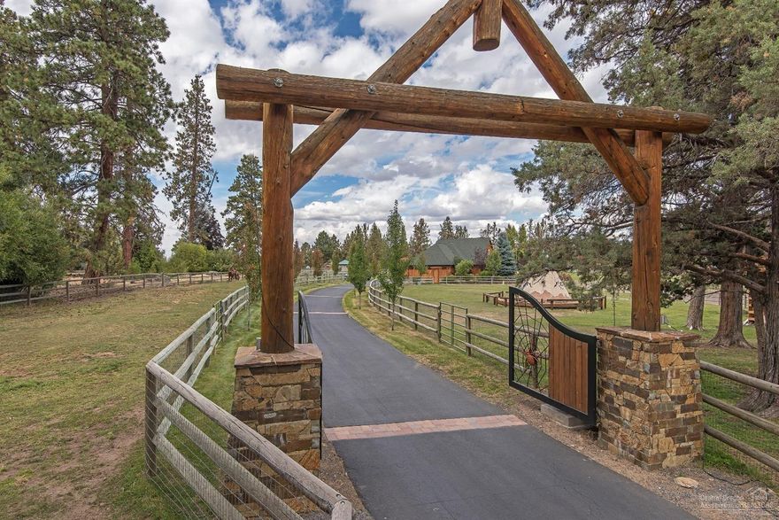 8.3 acre property, 6.5 acres of irrigation, a 2,650 sq. ft. 1-story main house with 3 bedrooms/2.5 baths with a 3+ car garage. 1,432 sq. ft. office/bunk house with a detached 2-car garage. 7-11 stall stable, round pen, outdoor arena, covered RV parking with hook-ups, 8 fully-fenced pastures, hay barn, pond, small green house, private well, 2 septic systems and close to public lands. This property has it all, and has been immaculately cared for. See attached for complete list of amenities.