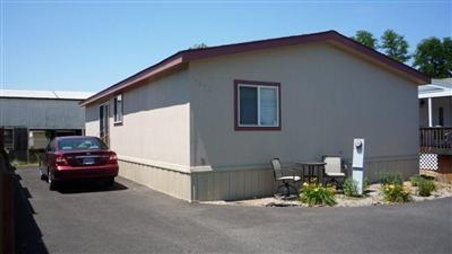 Buy the home and enjoy low rent space! Almost New! Beautiful home located in a very peaceful setting! This bright and charming 3 bedroom 2 bath home has lots of storage, and offers a very sizable floor plan. Redwood Acres is a quiet community located close to Parks, the Hospital, Rogue Community College, and the Radiant Rogue River. Appliances included. 55+ community park.