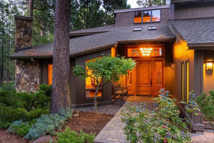 This Black Butte Ranch beauty offers an unbeatable setting nestled amidst giant ponderosas on 1.6 acres. Stunning hand scraped maple floors anchor the beauty throughout this gorgeous home. A well - designed gourmet kitchen features granite counters, 2 dishwashers, abundant cabinets with; pantry, wine storage, double ovens and large island for family and guests to gather round. Enjoy a ground floor master suite with attached office/den. With 5,166 Sq. Ft., 5 bedrooms and 4.5 baths, there is plenty of room for everyone to enjoy their own private space. Truly an exquisite property personifying Northwest Living at its best! GM 368. Please contact listing broker for owner carry terms.