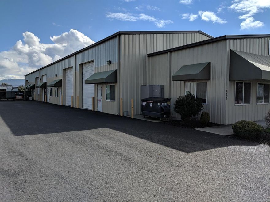 4,500sf of flex space available off of Airway Drive. Included in this Modified Gross lease is approximately 1,500sf of office and approximately 3,000sf of warehouse with two rollup doors. Small yard area is also included with this lease. Owner is willing to look at varying space configurations for qualified tenants.