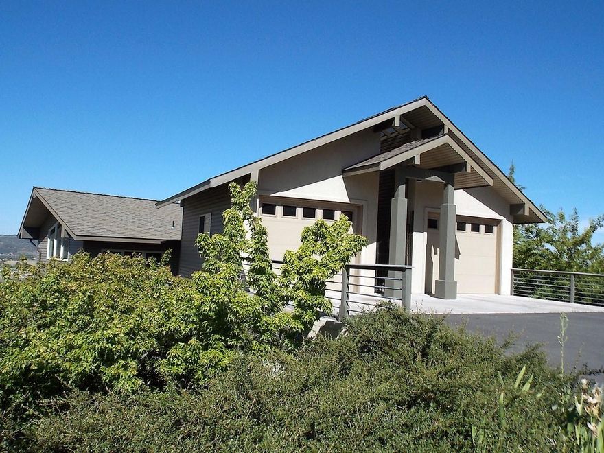 Enjoy the architectural characteristics of this unique property situated in the Quail Ridge area of Klamath Falls. Conveniently located near the Hospital, Oregon Institute of Technology and Jeld Wen. Enjoy multiple decks on both levels which give you a panoramic view of Klamath Lake to the north across the City to the south and all the way down to Lake Ewauna. The master bedroom, bath, kitchen/dining area and a living room are on the main level, all which take in the great views. Walk in the front door to an inviting entry way and notice the vaulted ceilings. On the lower level you will find two bedrooms, a bath, the laundry room and a large media room/den/office.