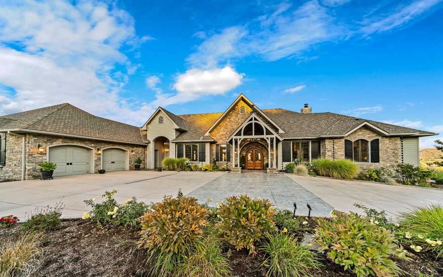 Welcome to Stevens Road, a Legacy Estate in Southern Oregon. The estate is a five-minute drive to conveniences, 20 minutes to the Medford Intl. Airport, medical services & shopping. Facing the sunrise & breathtaking Mt McLoughlin, this extraordinary 20-acre property provides a balance between rural life & the conveniences of modern living. The gated entrance leads to 6 garage spaces and the main home, boasting 10,000+ SF, 4 beds, 5 full/2 half baths, magnificent kitchen w/ large island & butler's pantry, impressive great room, incredible views, wine cellar, elevator, family room with kitchenette, multiple guest suites and more. State of the art ICF construction, Earth Advantage energy efficiency designation, Geothermal HVAC, Solar with NetMeter & Control4 smart home technology. From sunrise to sunset, this property has unique and heartwarming views. Please see MLS #2995471 for complete offering that includes 80 additional acres, 2 homes, barn, 37 irrigated acres and more.