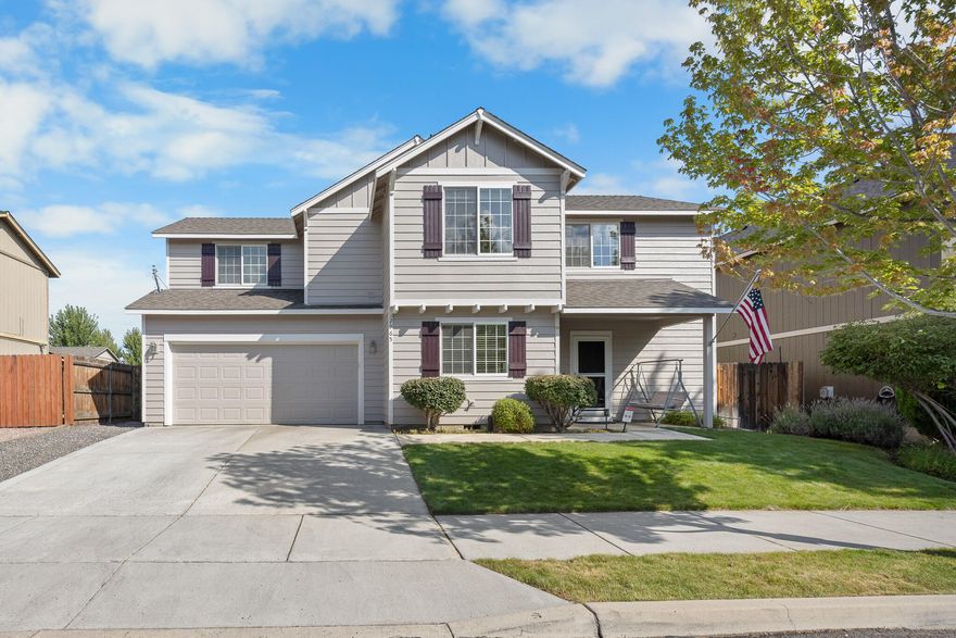 Located in Southwest Redmond, one of the city's most desirable areas, this home sits on a quiet street of well-kept homes with easy access to schools, shopping, and Highway 97. The exterior was recently painted, and the landscaping is clean and low-maintenance, giving the property great curb appeal.

Inside, the main level offers hardwood floors and a partially open layout that works well for both everyday living and entertaining. Upstairs are four spacious bedrooms, providing plenty of room for family, guests, home office or bonus room.

Out back, a 12x17 shop with power, lighting, and a garage door is ready for projects, storage, or toys-along with a separate garden shed for additional storage. Zoned for Ridgeview High School, this property combines space, function, and location—ready for your personal touches to make it your next home.