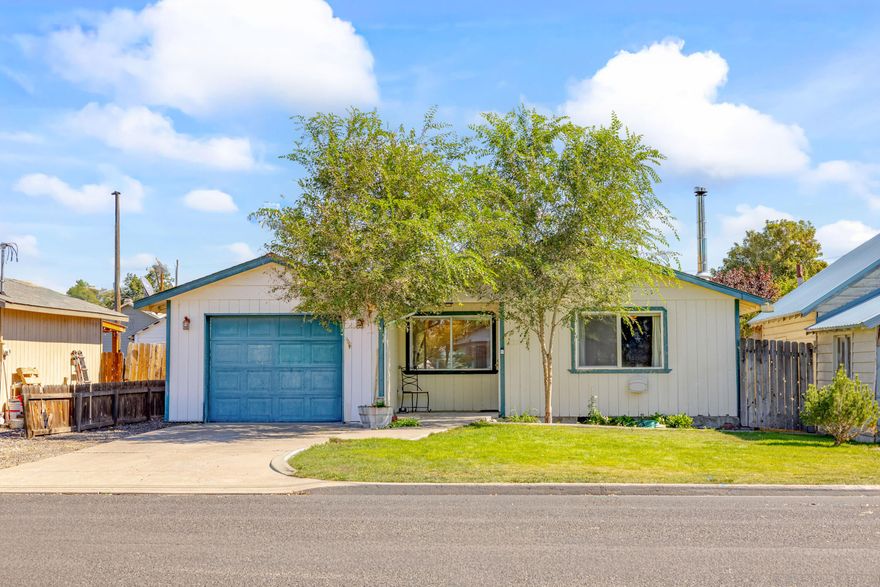 Updated 3 bed, 1 bath home in a prime central location! Bright living space, modern kitchen, and a spacious landscaped yard perfect for play or entertaining. Roof is only 10 years old! Large storage shed offers conversion potential, plus full RV hookups already in place. Move-in ready and close to schools, shopping, and dining — this one has it all!