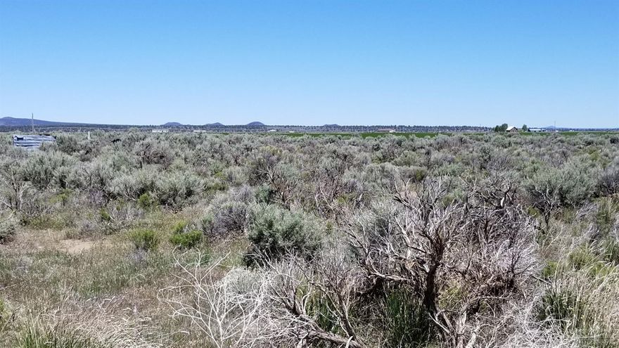 Not just a drive by! Almost 5 acre parcel (4.82 acres) with easy access into Christmas Valley, just across the HWY from Willows West. Place your hunting retreat/2nd or full-time home here. Power and Christmas Valley Water are available at street; septic feasibility needed. Zoned Rural Residential.