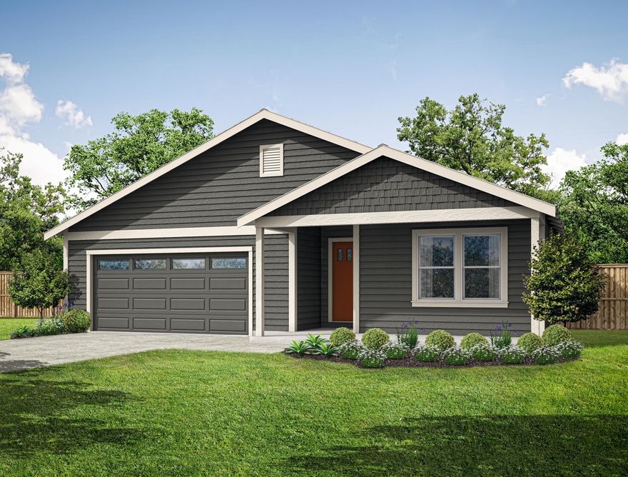 2% Lender Credit Offered for a Limited Time!
Welcome to Sagebrook Estates! This thoughtfully designed single-level home features 3 bedrooms, 2 bathrooms, and a spacious great room layout filled with natural light. Modern finishes include LVP flooring, plush carpet, and a stylish kitchen with quartz countertops, stainless steel appliances, and generous storage. Enjoy year-round comfort with a ductless heating/cooling system and endless hot water from the tankless water heater. Energy Star certification means improved efficiency and lower utility costs. The home also offers a double-car garage and professionally landscaped front yard. Located in the desirable Sagebrook Estates community, you'll enjoy a peaceful neighborhood while being close to parks, schools, and local amenities. Perfect for relaxing or entertaining, this home blends comfort, function, and style. Don't miss your chance to own in this growing Madras neighborhood!