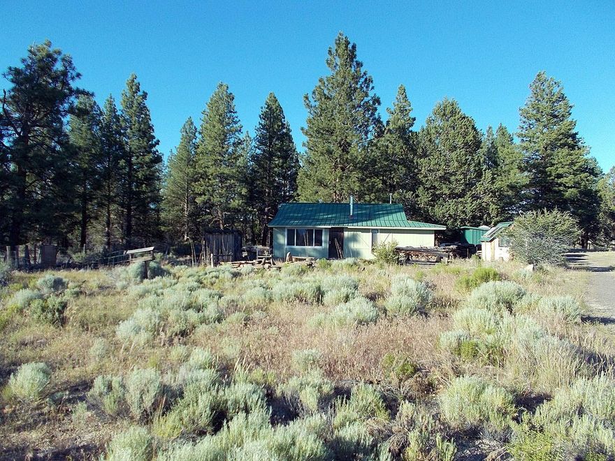 Summer is here and time to leave the city and go to your vacation cabin in the country. This cabin comes furnished so no need to move in, just bring personal belonging and relax. Main cabin has 2 bedrms, an indoor bathrm, livingrm, kitchen and an enclosed porch. Outback there is a bunk house. Several outbuildings, fire pit, outdoor shower, plenty of room to park RV's. Located in Beatty with fishing, wildlife viewing, hiking, and cycling opportunities all nearby. Solar potential, currently uses power from a generator and propane. In the Interstate hunting unit. Roads maintained by special road district.