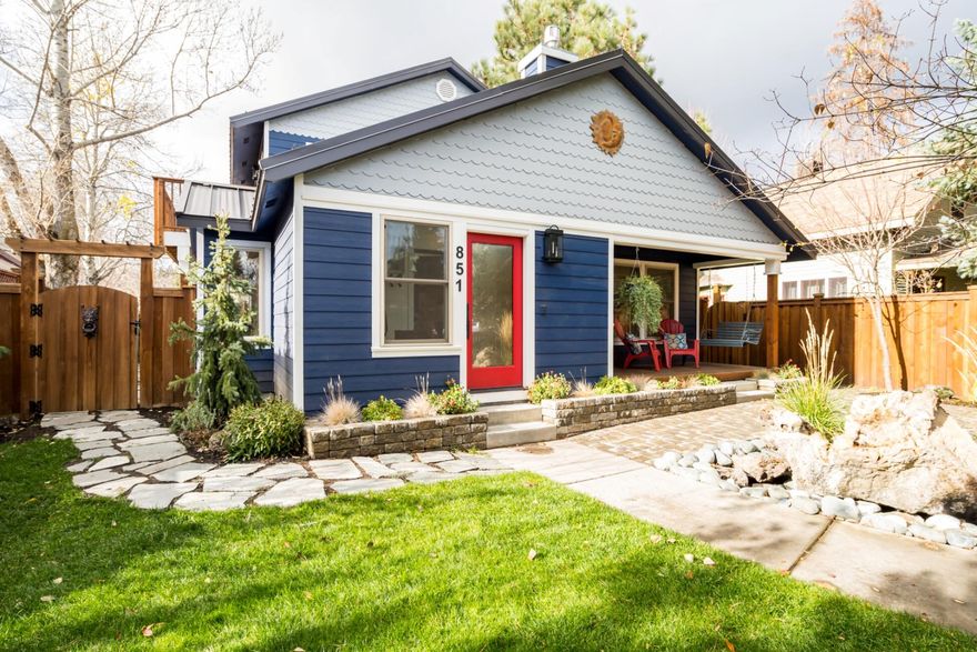 This charming home in downtown Bend was fully remodeled in 2020 by Complements Home Interiors (Chi). Lovingly restored and rebuilt from the inside out with new electrical wiring, plumbing, insulation, doors, kitchen, bathrooms, flooring, metal roof â€'' the list is endless! This thoughtful floorplan is perfect for family gatherings with indoor/outdoor entertaining areas, including a custom gas firepit in the back patio. The kitchen is full of top of the line appliances from Miele & Kitchen Aid, perfect for the discerning chef. Flexible floorplan includes a master on the main or upstairs master with kitchen bar. 4th bedroom can also be a large bonus room. Upstairs guest bedrooms have a private deck overlooking downtown. This home is in the perfect location for enjoying all that Bend has to offer in walking distance to shops, restaurants, Drake Park & Newport Market â€'' don't miss this special property remodeled with incredible attention to detail & the highest quality finishes!